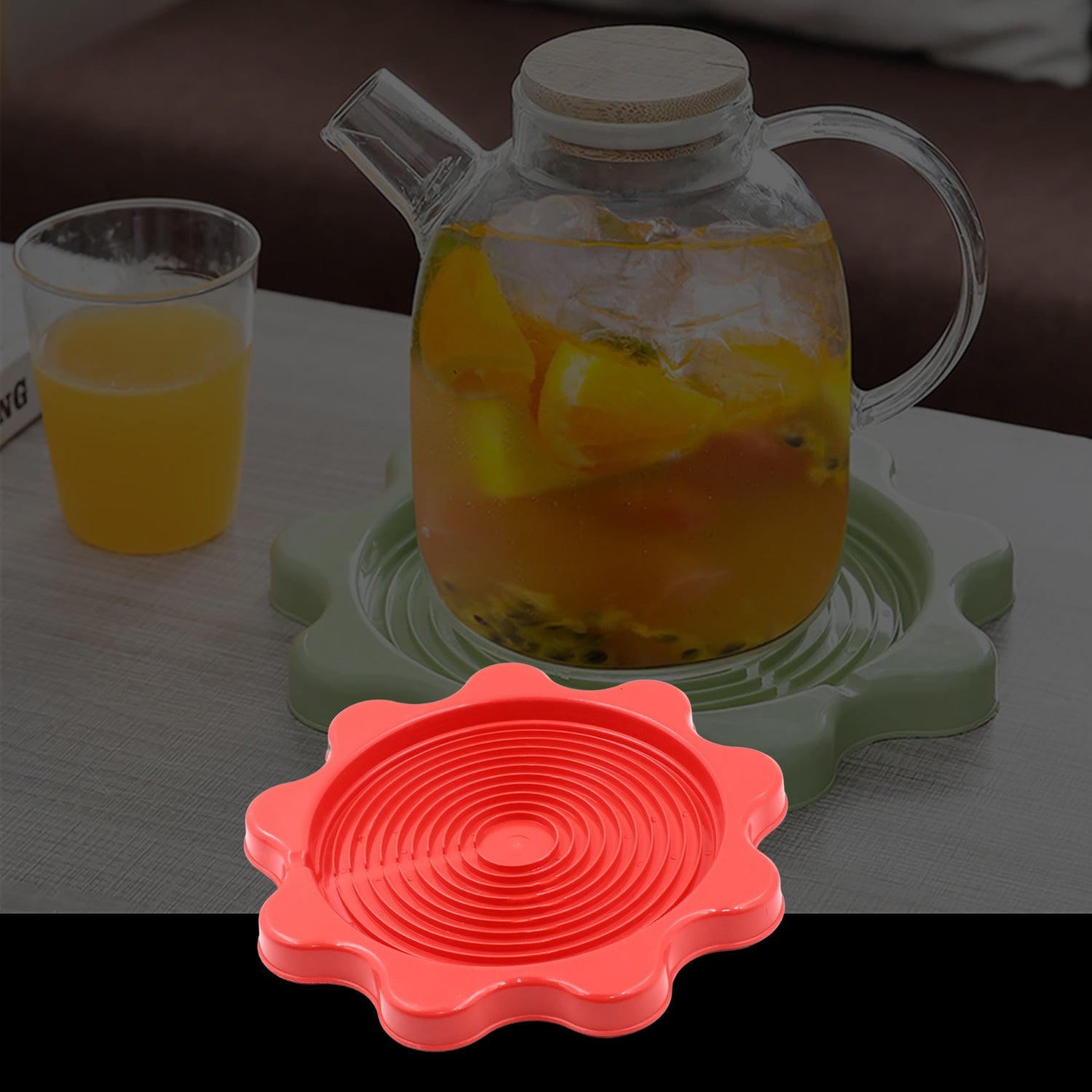 10019 Multifunction Place mats Waterproof Anti-Slip at Insulation Table Mats Thermos Bottle Cup Mat Cup Coaster Kitchen Accessories, Home Thermos Kettle Pad, Heat Proof Pad Heat Insulation Pad (23×23 CM) 10019 Multifunction Place mats Waterproof Anti-Slip at Insulation Table Mats Thermos Bottle Cup Mat Cup Coaster Kitchen Accessories, Home Thermos Kettle Pad, Heat Proof Pad Heat Insulation Pad (23×23 CM)